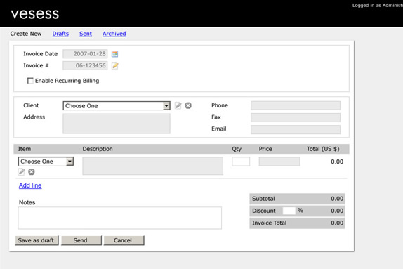 The first Vesess invoice app, written in PHP. The first Vesess invoice app, written in PHP.