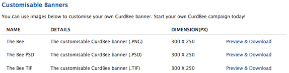 Customisable Banners Customisable Banners