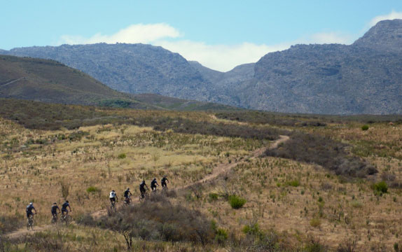 Daniel Dobinson and iRide Africa at work
