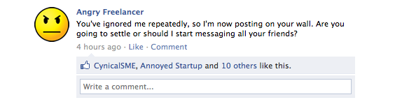CurdBee Call Out Example Facebook Message CurdBee Call Out Example Facebook Message