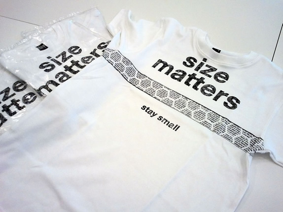 Size Matters, Stay Small – T-shrit Size Matters, Stay Small – T-shrit