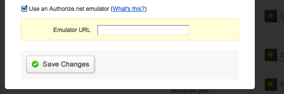 Authorize.net Gateway Settings Authorize.net Gateway Settings
