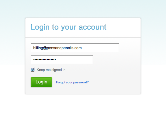 CurdBee's Unbranded Login Page CurdBee's Unbranded Login Page