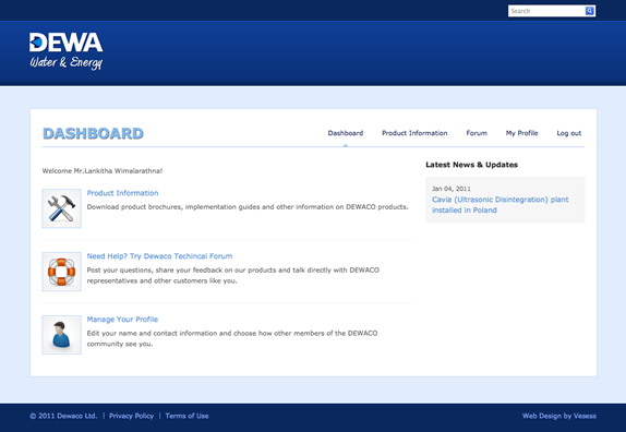 Member Dashboard Member Dashboard