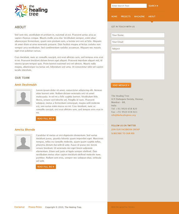 About Page